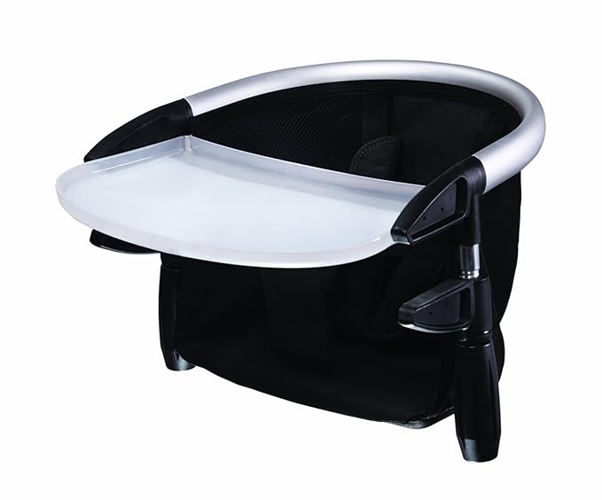 phil&teds lobster clip on portable high chair, black