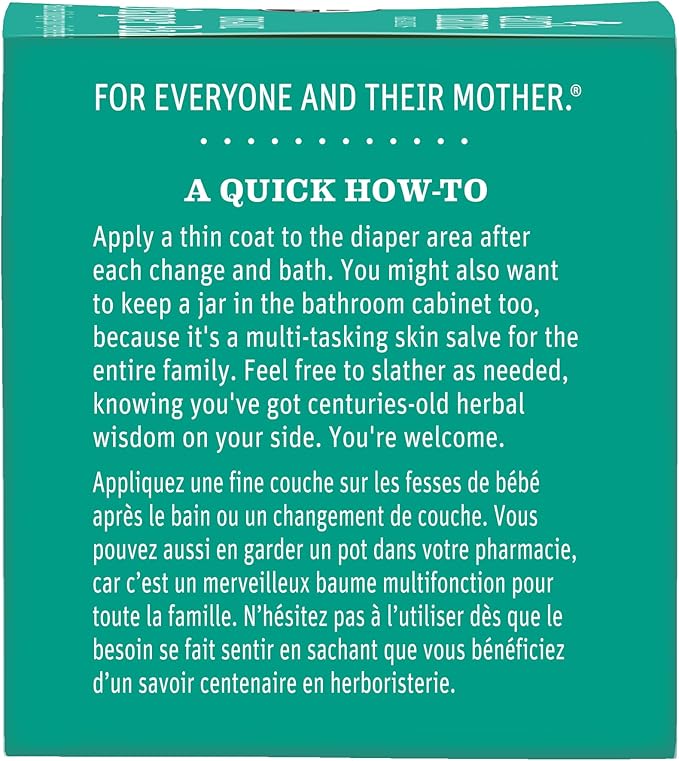 Earth Mama Organic Diaper Balm - 4 fl oz - Diaper Cream for Baby - Safe for Sensitive Skin - Baby Essentials