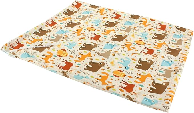OsoCozy Cloth Diaper Pail Liner - Reusable, Washable, Waterproof Wet Bag with Drawstring. Excellent for Diaper Pails, Garbage Cans, Laundry, Recycling and Storage - Forest Critters