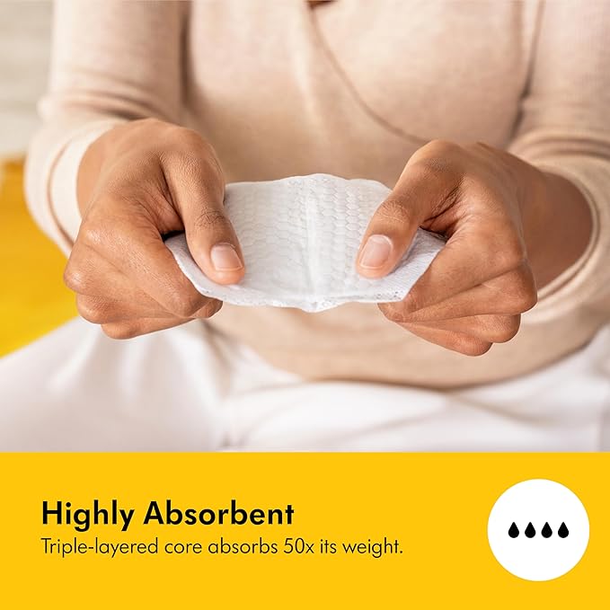 Medela Ultra-Breathable Nursing Pads, Highly Absorbent, Super Soft, Discreet Design for Comfortable Wear, Pack of 360