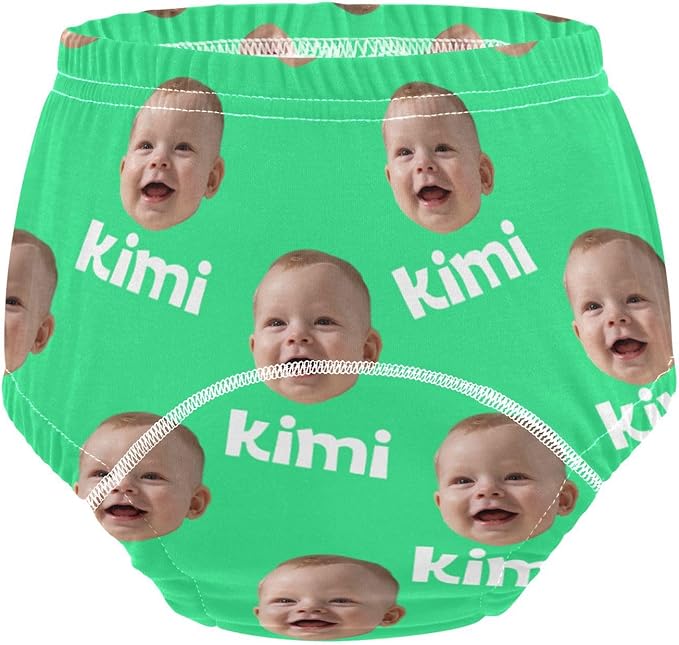 Joko Ivery 1 Bright Green Custom Potty Training Pants Unisex Traning Potty Panty for Toddlers Girls Boys 5T 3Pcs