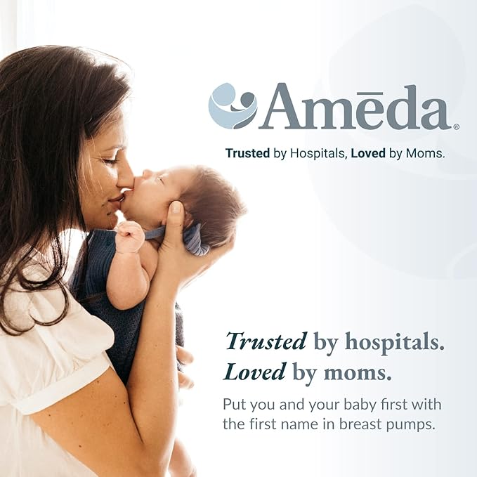 Ameda Nipple Shield for Breastfeeding Newborn | 16mm | 1 Count | for Breastfeeding Moms with Flat or Inverted Nipples | Ultra-Thin Flexible Silicone | BPA and DEHP Free
