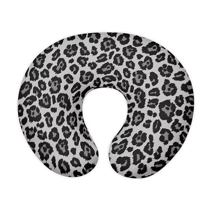 Leopard Nursing Pillow Cover for Infant Removable Neutral Breastfeeding Pillow Cover with Hidden Zipper Soft Stretchy Breastfeeding Pillow Slipcover