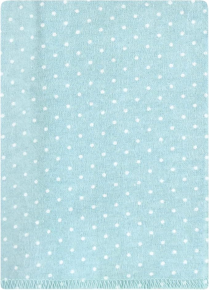 Hudson Baby Unisex Baby Cotton Flannel Burp Cloths Bundle, Pumpkin Spice, One Size