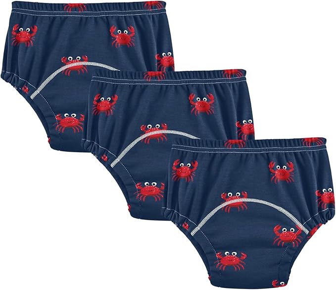 Toddler Potty Training Underwear Cotton Absorbent Soft Baby Girl Boy Potty Training Pant 2t-5t