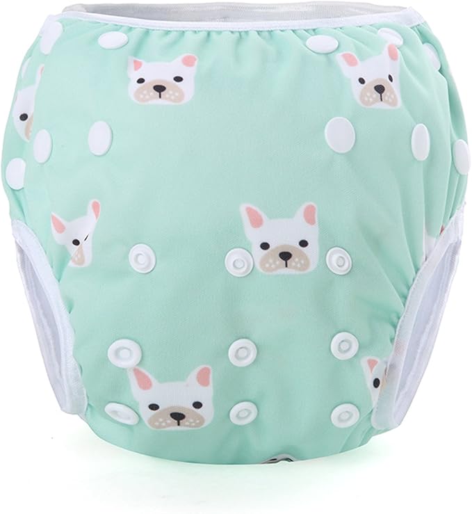 storeofbaby Reusable Swim Diapers Covers Waterproof Swimming Pants for 8-36lbs Unisex Baby Pack of 2