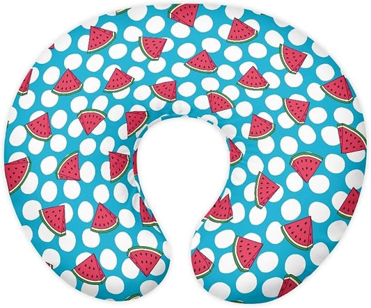 Nursing Pillow Cover Stretchy，Fits The Original Support for Breastfeeding，Watermelon,for Breastfeeding and Bottle Feeding