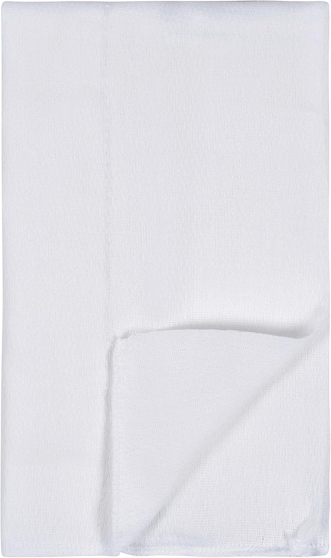 Gerber Unisex Baby Boys Girls Birdseye Prefold Cloth Diapers Multipack White 3-Ply,10 Count (Pack of 6)
