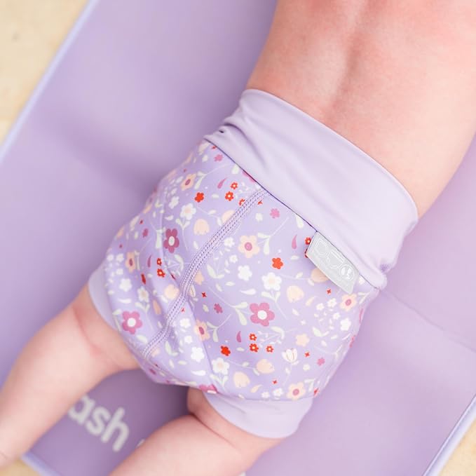 Splash About Happy Nappy Duo, Lilac Spring, 12-24 Months