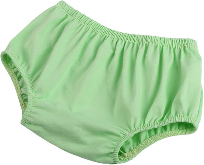 IBTOM CASTLE Baby Girls' Boys Unisex Soft Cotton Ruffle Basic Diaper Cover Bloomers for Toddler Shorts Briefs Panty Panties