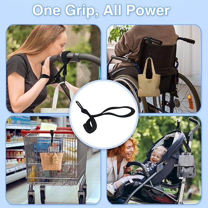 Toddler Leash and Stroller Leash Hook for Kid, Baby Leash Kids for Boys and Girls Anti-Lost with Hook Tether Anti Lost Wrist Leash,Walking Strap for Child Backpack Accessory