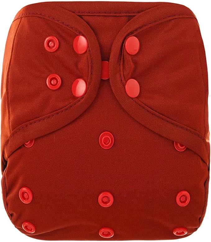 OsoCozy Economy Flat Cloth Diaper Package - 36 Unbleached Cotton Birdseye Weave Flat Diapers, 3 Snappi Diaper Fasteners, 4 OneSize Diaper Covers (NightSky, Midnight Blue, Tropical, Deep Red)