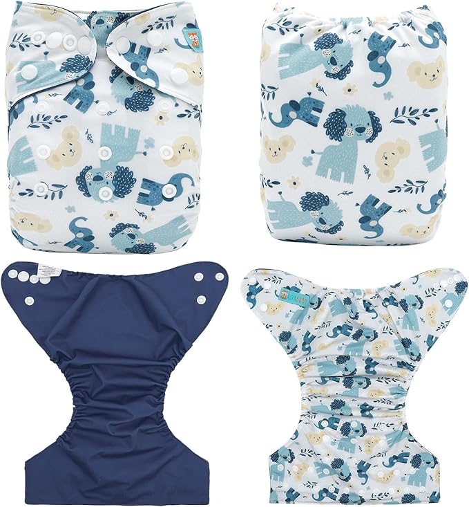 ALVABABY Baby Cloth Diaper Cover, Swim Diaper,Nappy Shell Baby Girls and Boys