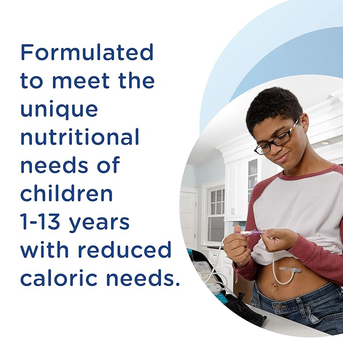 Compleat Pediatric 0.6mL, Reduced Calorie Nutritionally Complete Tube Feeding Formula, Unflavored, 24 Pack