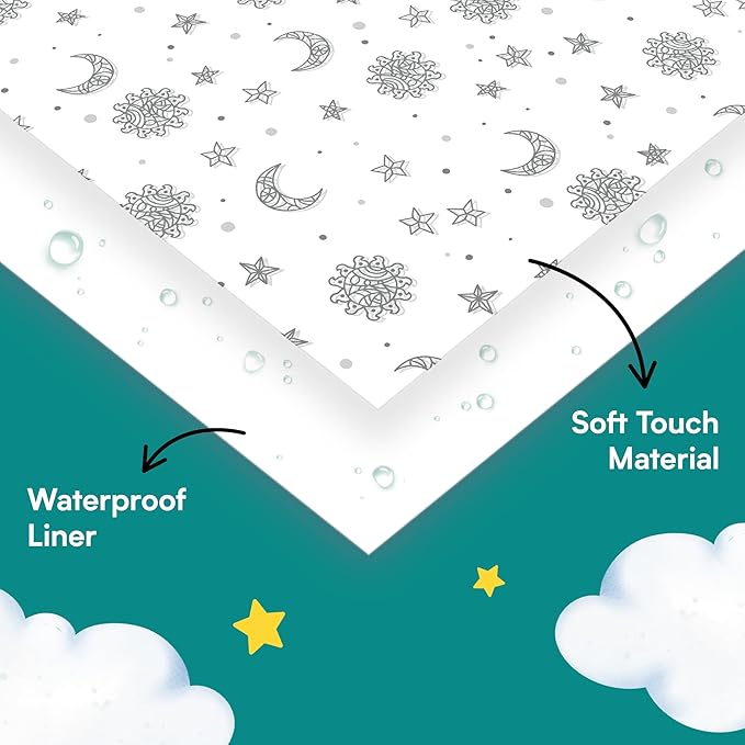 Eli with Love 20 Pack Extra Large Disposable Toilet Seat Cover (Boho) – Toddler Toilet Covers for Full Coverage On Toilet or Potty – Ideal Travel Toilet Seat Covers for Kids and Adults