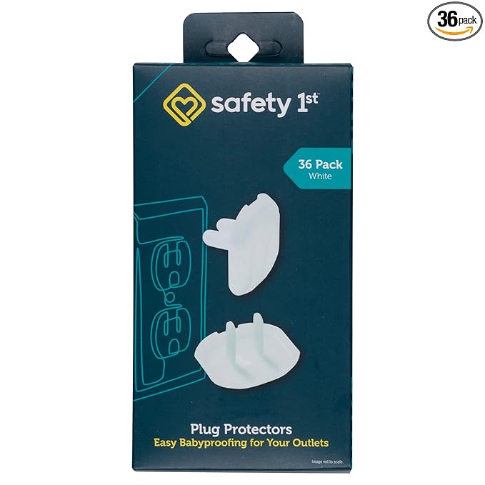 Safety 1st 72 Pack Secure Press Plug Protectors