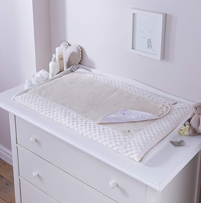 Dimple Luxury Changing Mat - Cream