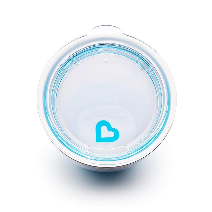 Munchkin® Splash™ Toddler Feeding Supplies Set, Includes Divided Plate, Bowl and Open Cup, Blue Sprinkles