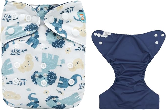 ALVABABY Baby Cloth Diaper Cover, Swim Diaper,Nappy Shell Baby Girls and Boys