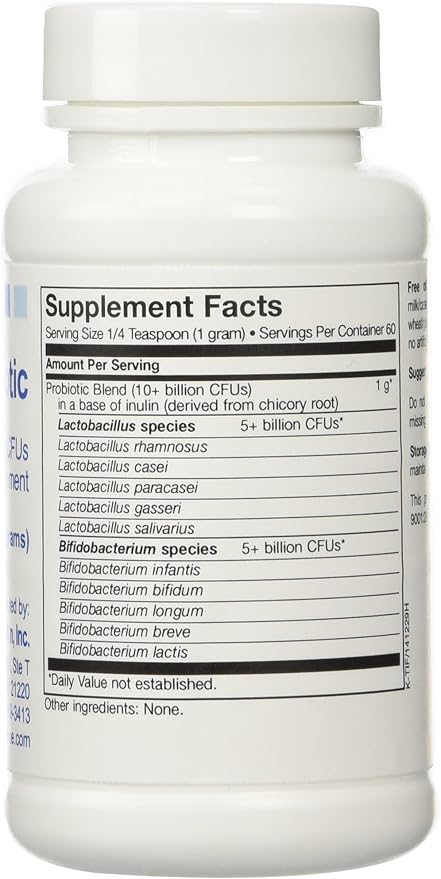 Baby Biotics Net Wt. 2.1 oz. (60 grams)