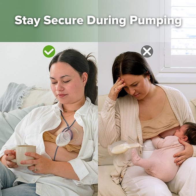 haakaa Breast Pump Strap for haakaa Gen.1/2/3 Breast Pump Manual Breast Pump Strap | Color: Bluestone