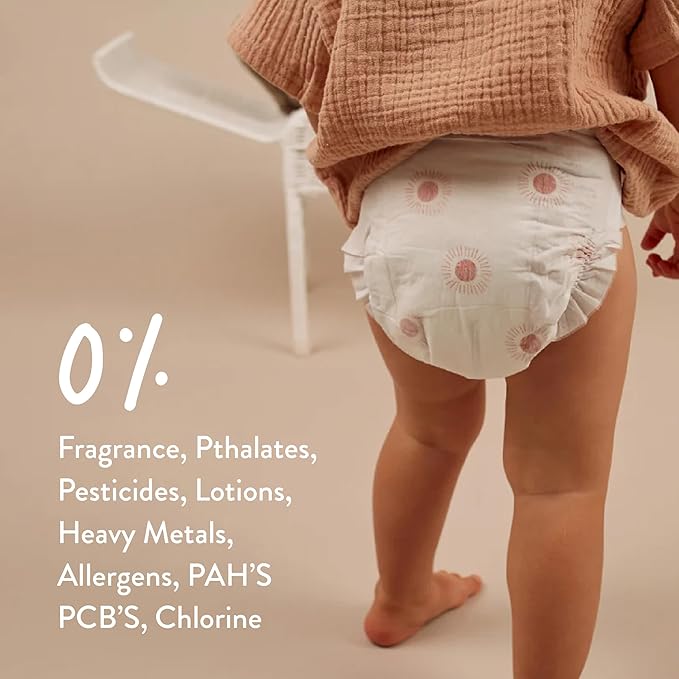 Joonya Baby Diapers, Size 5 XL (26-40 lb) - 6 Bags of 23 (138) - Non Toxic, Eco-Friendly, High Absorbency, Overnight Use, Ultra Slim & Soft - Made in Denmark