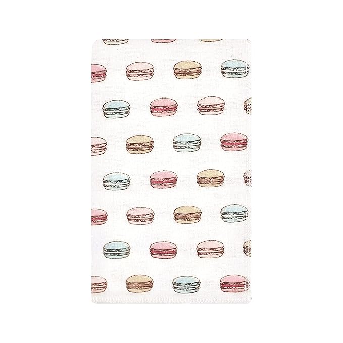 Hudson Baby Unisex Baby Cotton Flannel Burp Cloths, Sweet Bakery, One Size