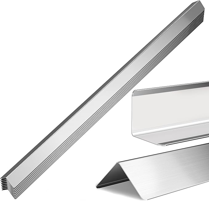 96x2x2 Inch （No adhesivey） 304 Stainless Steel Wall Corner Guards (10-Pack) Heavy Duty Rounded Corner Protector, Smooth Folded Edge Design for Wall Protection 90° Angle Metal Edge Guard