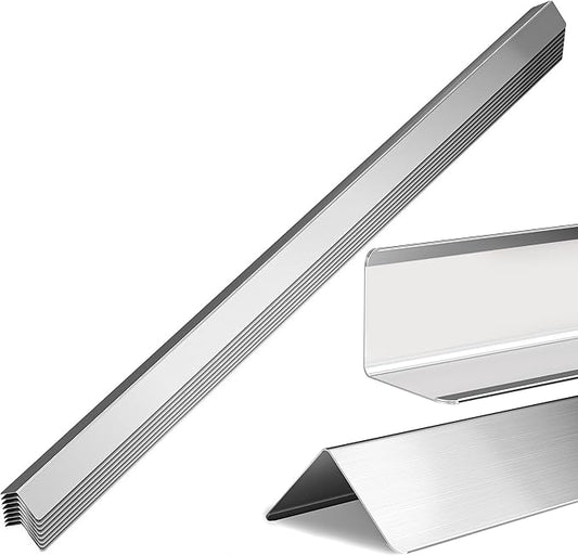 96x2x2 Inch （No adhesivey） 304 Stainless Steel Wall Corner Guards (10-Pack) Heavy Duty Rounded Corner Protector, Smooth Folded Edge Design for Wall Protection 90° Angle Metal Edge Guard