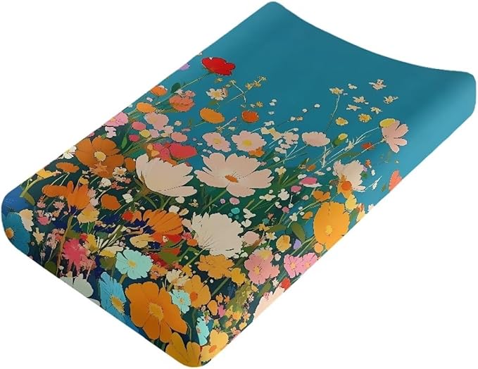 Changing Pad Covers for Boys Girls Carddle Sheet Set for Baby Boys Girls Breathable & Washable Cover
