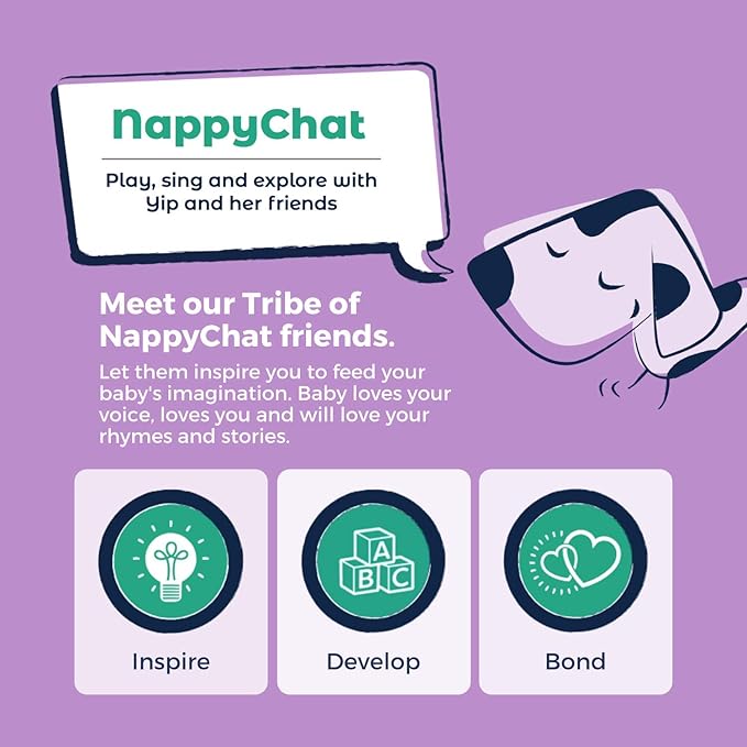 Mum & You Nappychat Premium Performance Eco Diapers, Size 3 (42 Diapers) Smart Tube Technology. Leak Protection. 100% Recyclable. Hypoallergenic, Dermatologically-Tested. No Lotion, Perfume or Dyes.