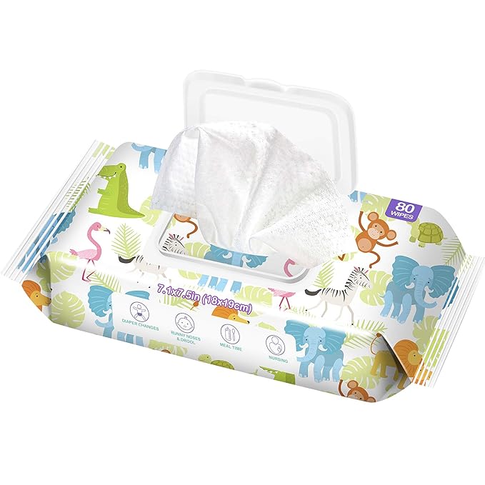 Baby Wipe Wet Wipes, Baby Wipes Unscented, 8 Packs, 640 Count