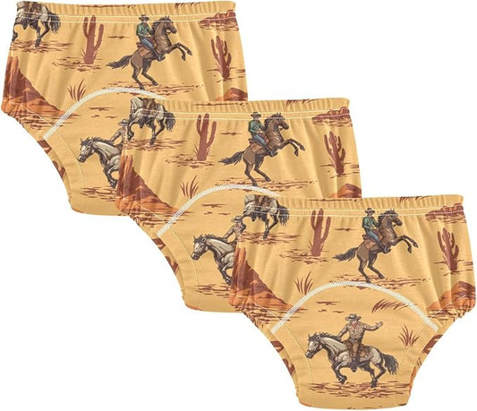 Toddler Potty Training Underwear Cotton Absorbent Soft Baby Girl Boy Potty Training Pant 2t-5t