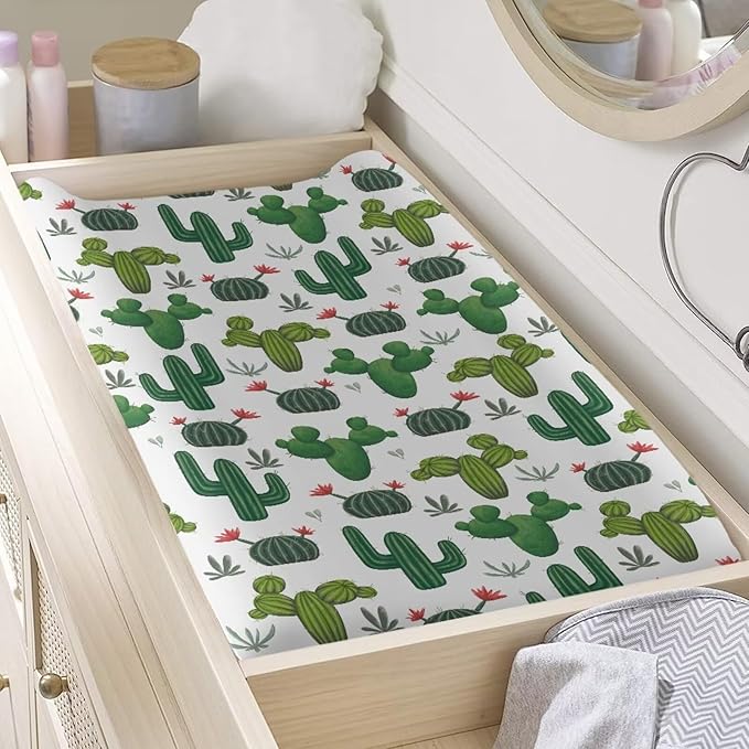 Changing Pad Covers for Boys Girls Carddle Sheet Set for Baby Boys Girls Breathable & Washable Cover