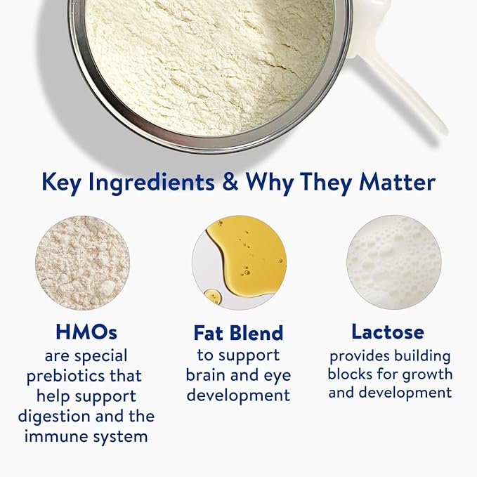 Similac 360 Total Care Infant Formula, Has 5 HMO Prebiotics, Our Closest Prebiotic Blend to Breast Milk, Non-GMO, Baby Formula Powder, 36-oz Value Can, Pack of 3