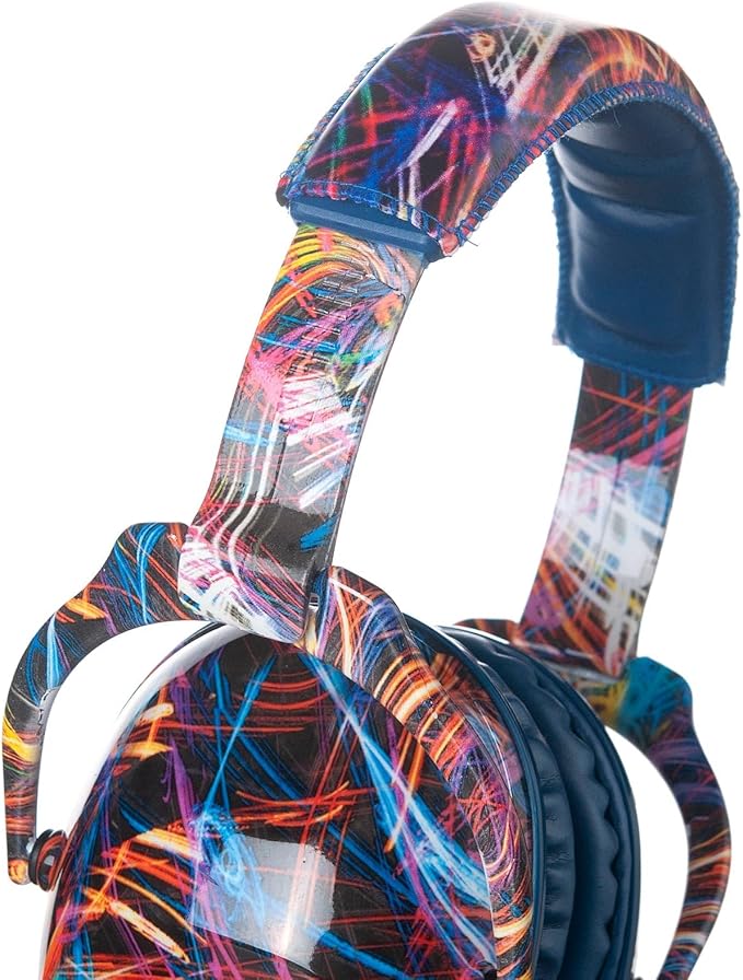 Kids Hearing Protection,25dB NRR Noise Reduction,Sound Proof for Kids,Toddler,Safety Earmuffs for Concert,Airplane,Autism,Monster Jam,Travel,School- Blue BlackFireW