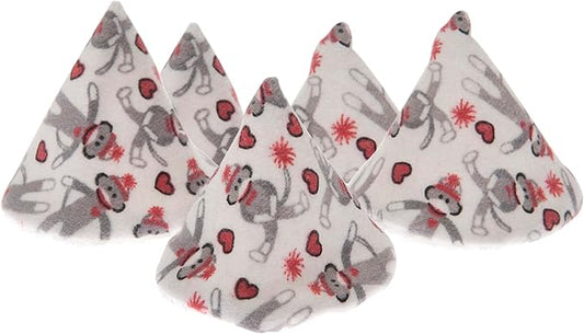 Pee-Pee Teepee Sock Monkey White - Cello Bag