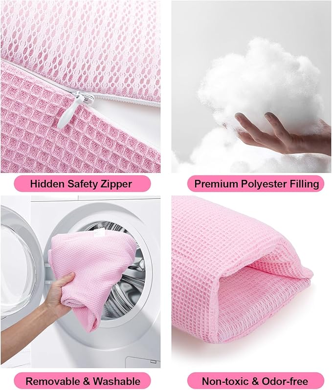 Nursing Pillow for Breastfeeding Bottle Feeding, Ergonomic Baby Feeding Support Pillow, Tummy Time Sitting Support, Washable Cover, 16 CFR 1242 Compliant