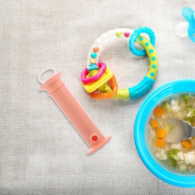 Kisangel Baby Food Maker, Food Pouch Filler Reusable Feeder Puree Maker for Filling Machine Portable Feeding Accessory