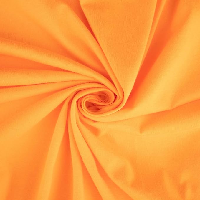 SheetWorld Fitted Baby Bassinet Sheet fits INFANS Baby Bedside Crib 20 x 33, 100% Cotton Jersey, Hypoallergenic, Butter Soft, Solid Orange, Made in USA