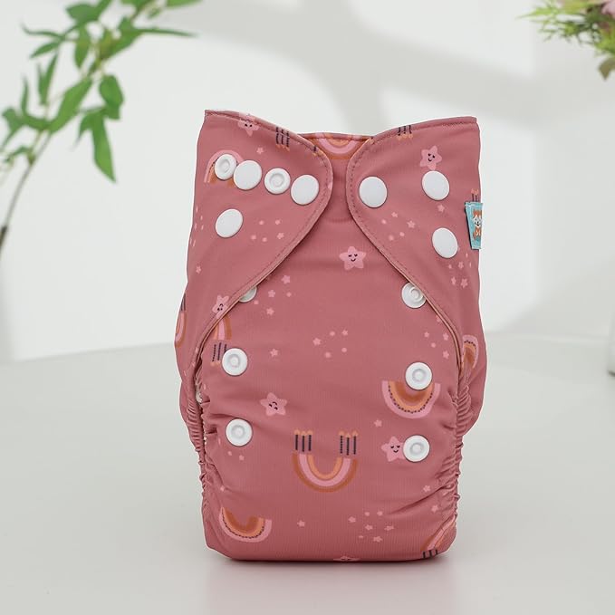 ALVABABY Baby Cloth Diaper Cover, Swim Diaper,Nappy Shell Baby Girls and Boys