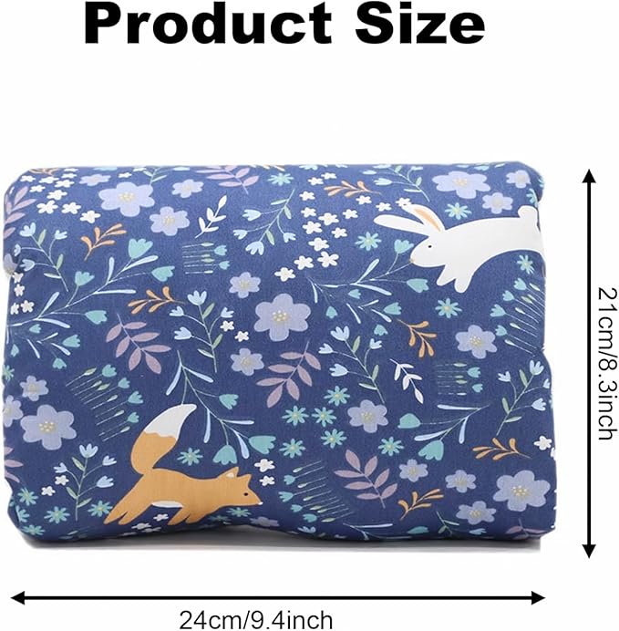Baby Feeding Arm Pillow,Soft Cotton Cradle ArmPillow for Newborn, Baby Nursing Pillow Head Support Pillow for Breastfeeding（Blue）
