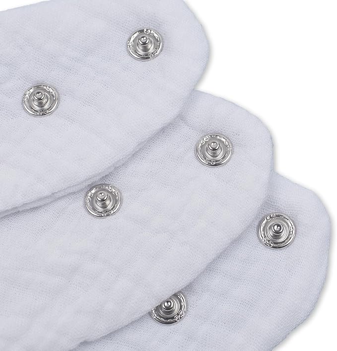 Maiwa Cotton Bandana Drool Bibs for Baby Girl Boys for Drooling and Teething for 8 Pack