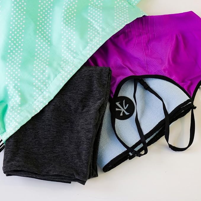 The Sweat Mate: Wet Bag for Anything Stinky, Sweaty, Soggy, Soiled, or Soaked. Washable and Reusable! (Eggplant, Large 16"x18")