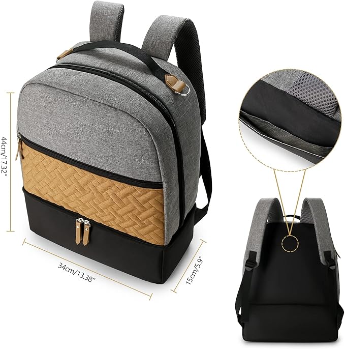 Breast Pump Bag Backpack - Cooler and Moistureproof Bag for Mother