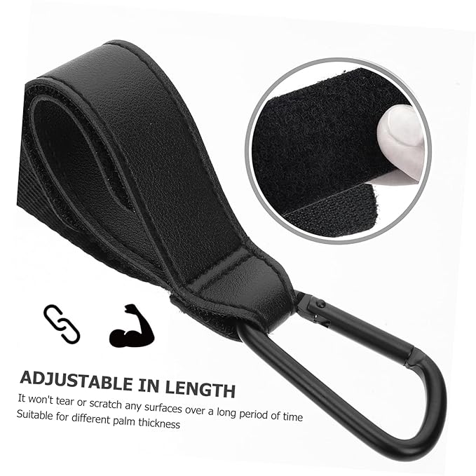 2 Pcs Stroller Safety Wrist Strap Stroller Straps Pram Short Leash Highchair Replacement Straps Pram Wrist Strap Baby Stroller Infant Carriers Wheelchair Trolley Newborn Polyester