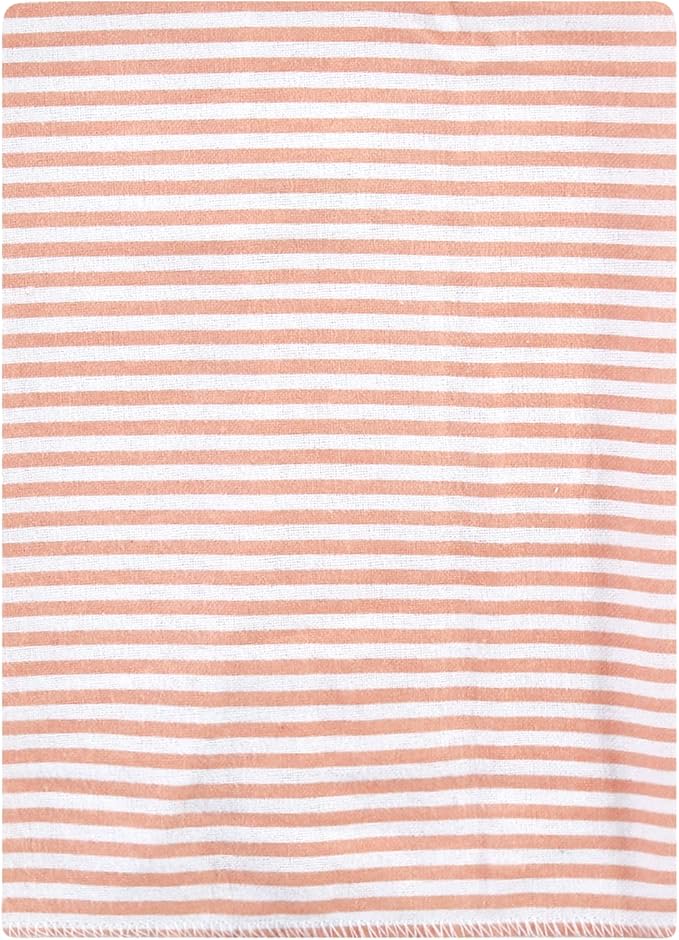 Hudson Baby Unisex Baby Cotton Flannel Burp Cloths Bundle, Zoo Animals, One Size