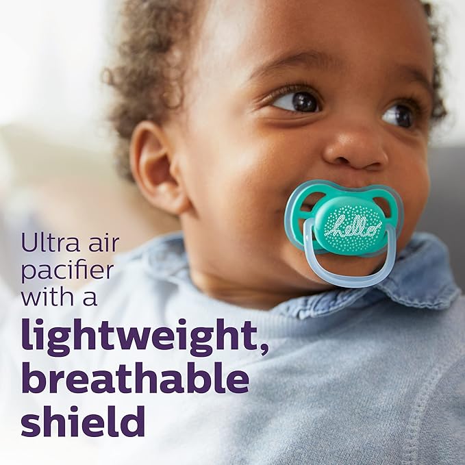 Philips AVENT Natural Baby Bottle with Natural Response Nipple, Teal Baby Gift Set, SCD837/02 (Pack of 24)
