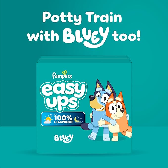 Pampers Training Pants - Easy Ups Girls & Boys - Size 4T-5T, 100 Count, Peppa Pig Potty Underwear (Packaging May Vary)