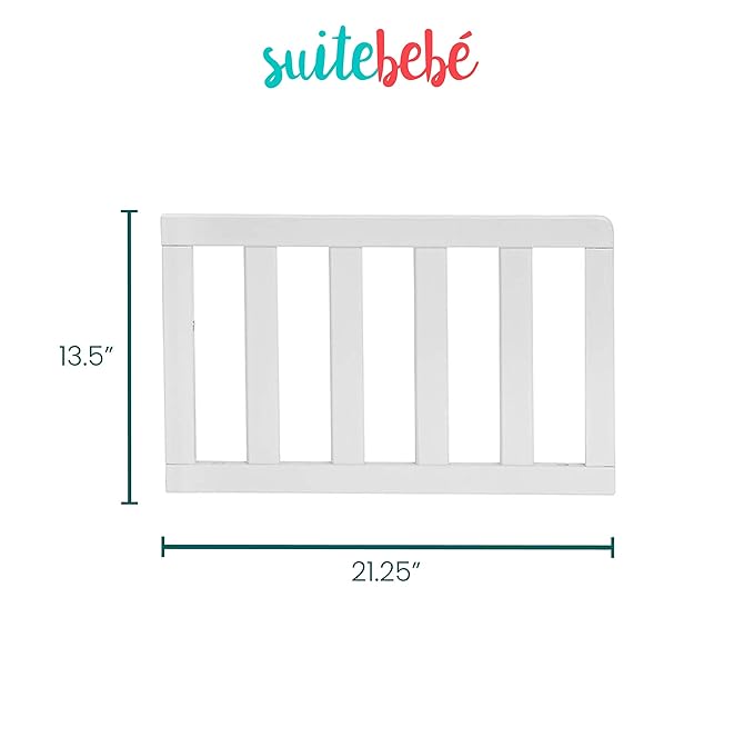 Suite Bebe Riley Toddler Guard Rail, Coral